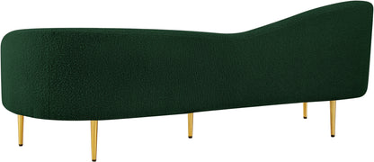 Maddox Green Boucle Fabric Sofa S