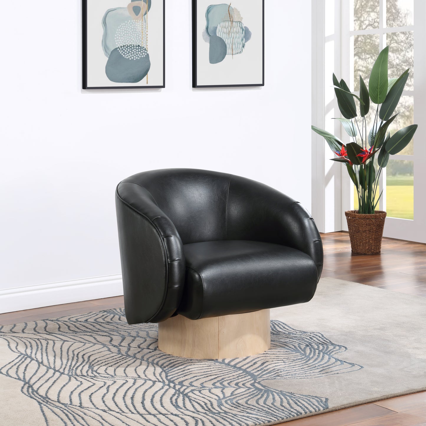 swivel accent chair