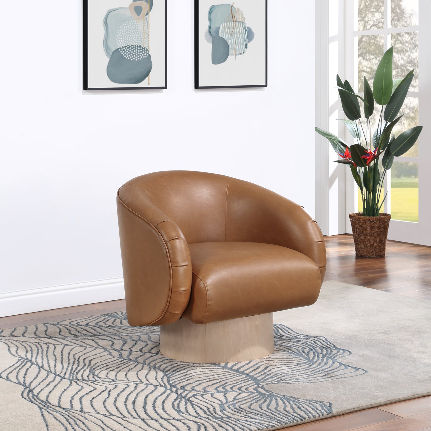 swivel accent chair