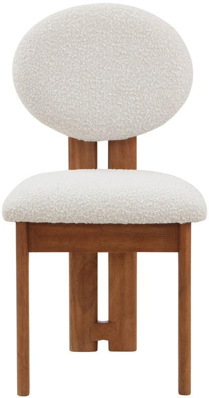 Manchester Cream Boucle Fabric Dining Chair