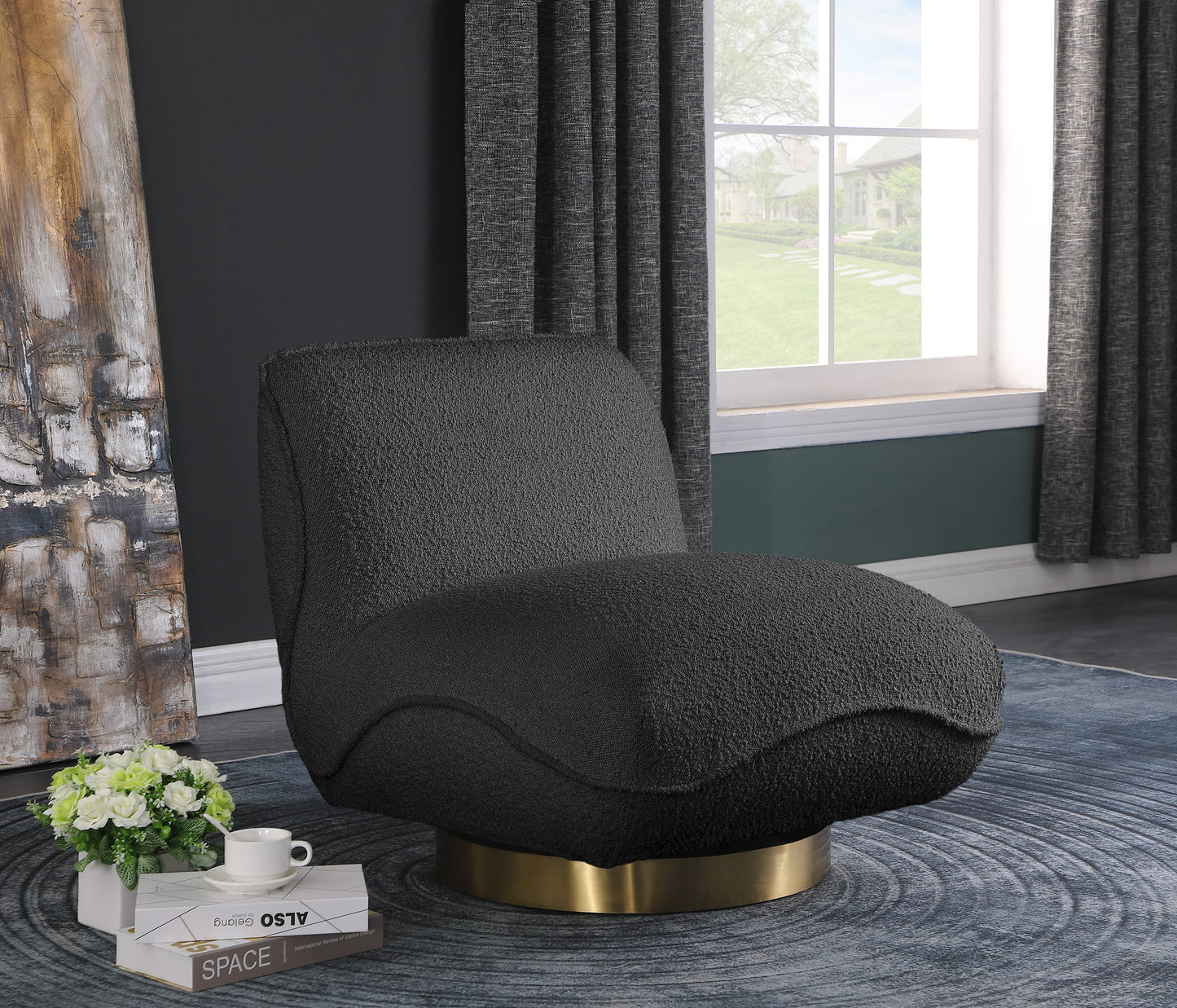 swivel accent chair