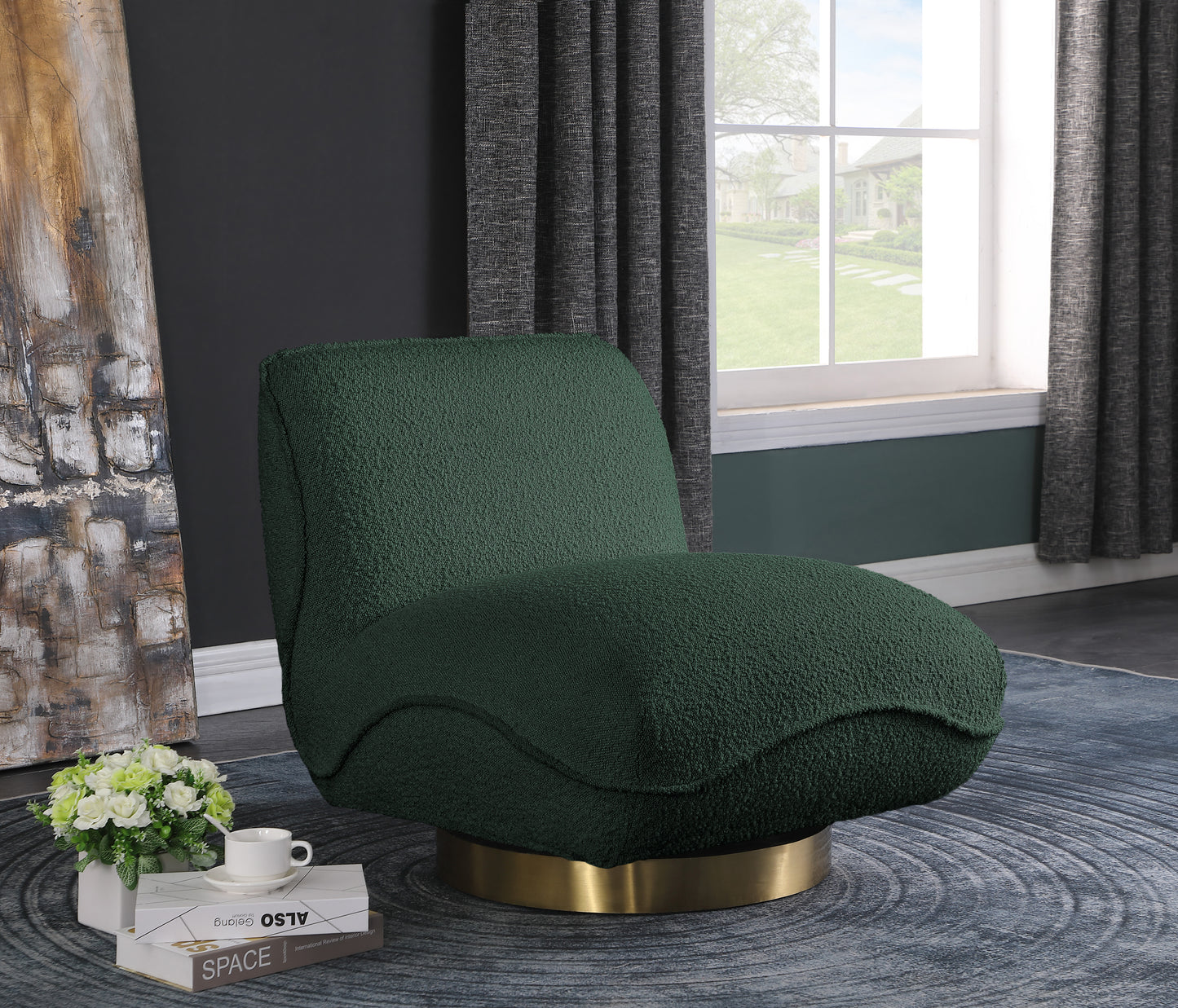 swivel accent chair