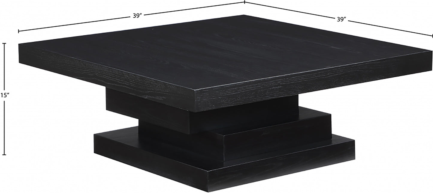 tremblay black coffee table ct