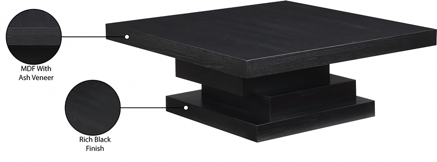 tremblay black coffee table ct