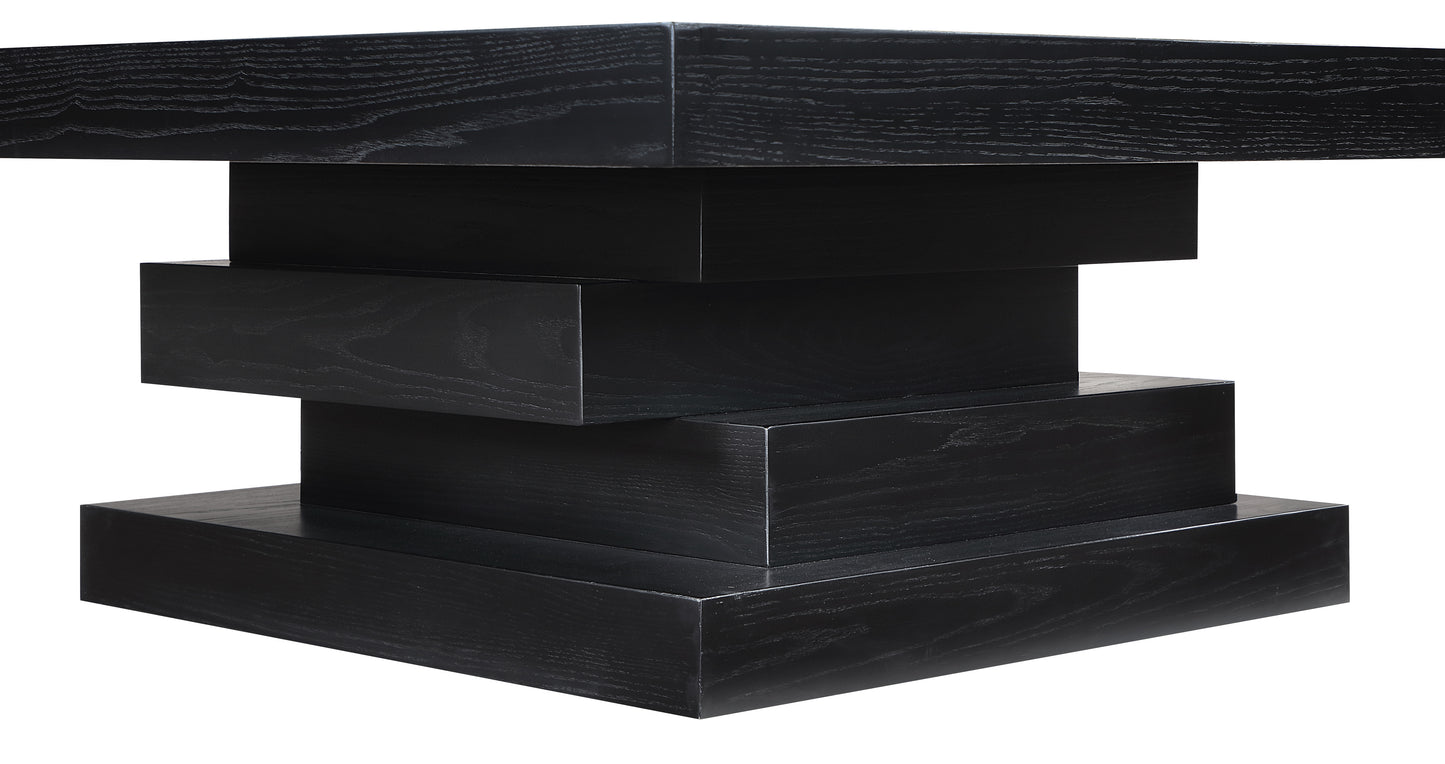 tremblay black coffee table ct