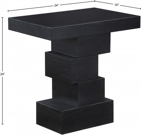 Tremblay Black End Table ET