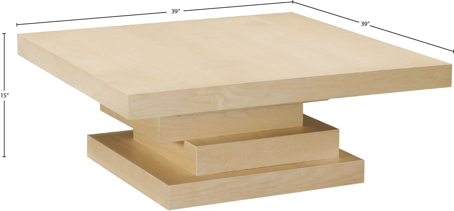 tremblay natural coffee table ct