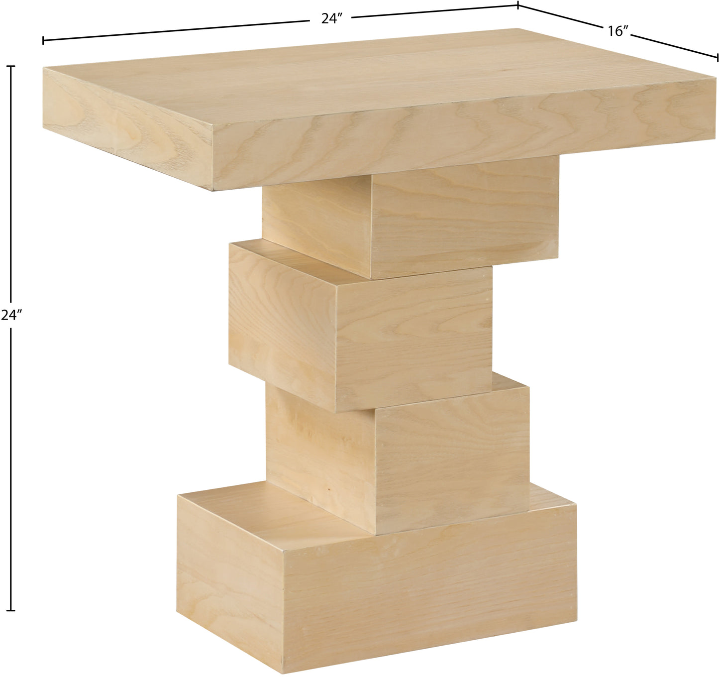 tremblay natural end table et