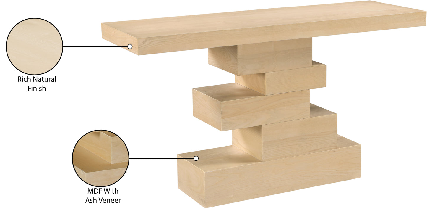 tremblay natural console table s