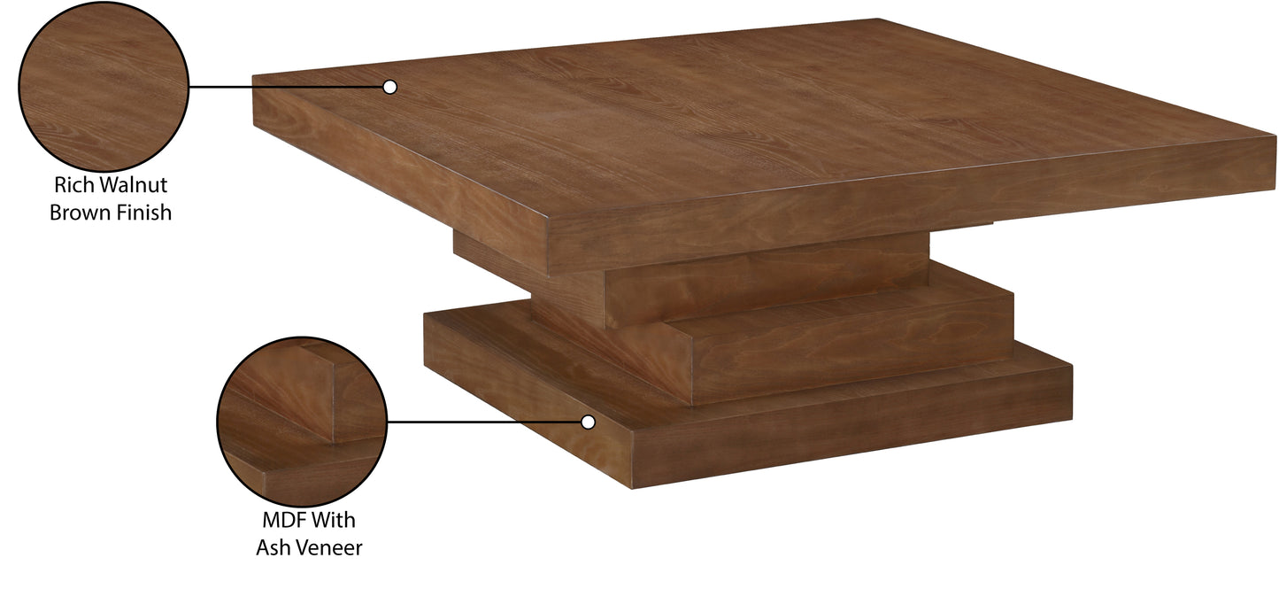 tremblay walnut coffee table ct