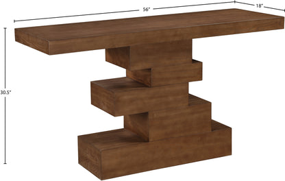 Tremblay Walnut Console Table S