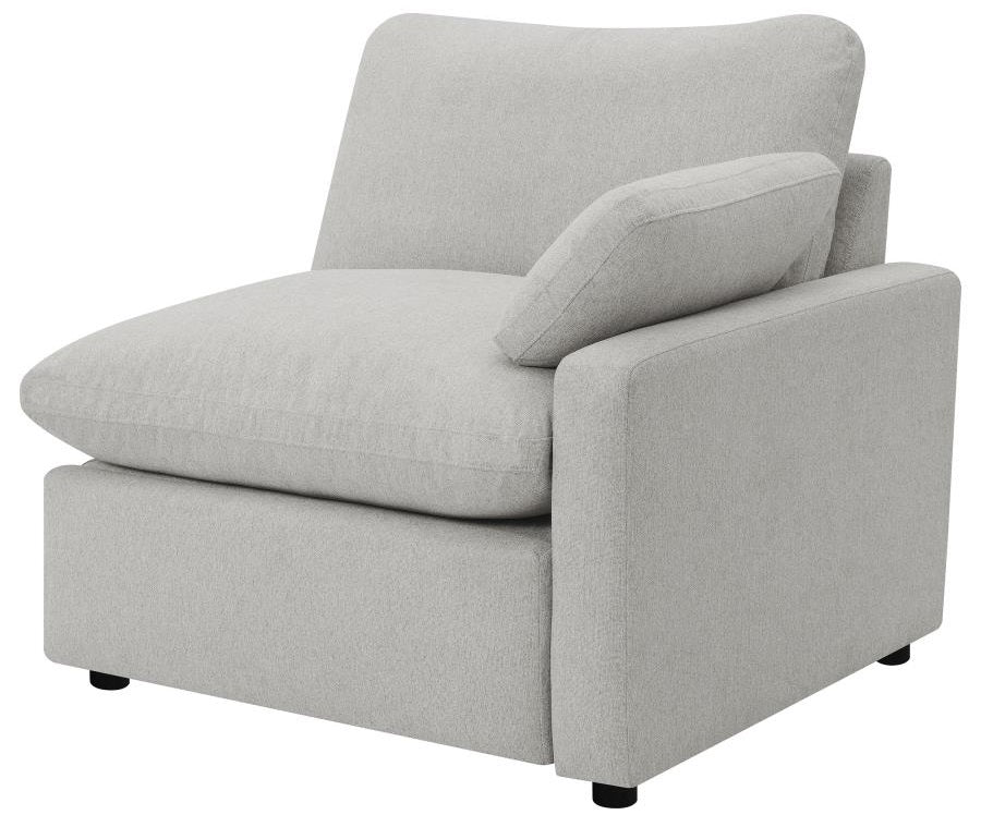shirley power reclining gray modular sectional