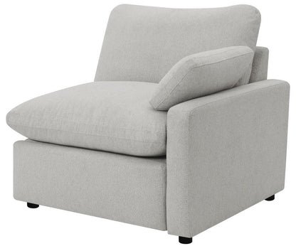 Shirley Power Reclining Gray Modular Sectional