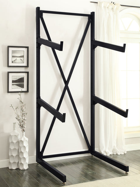 Barraza 3-tier Sofa Display Rack BlackBlack