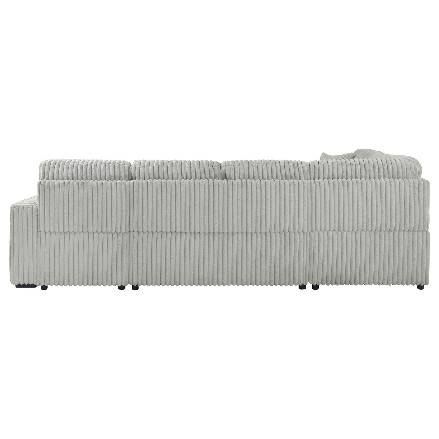 sabat sleeper sectional sofa storage chaise grey
