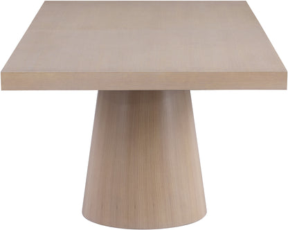 Carlyle Natural Oak Veneer Dining Table (3 Boxes)