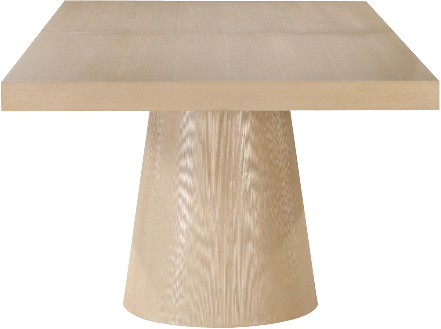 carlyle natural oak veneer dining table (3 boxes)