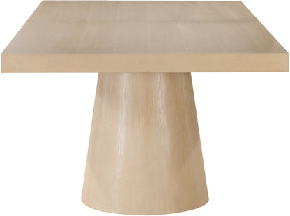 Carlyle Natural Oak Veneer Dining Table (3 Boxes)