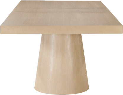 Carlyle Natural Oak Veneer Dining Table (3 Boxes)