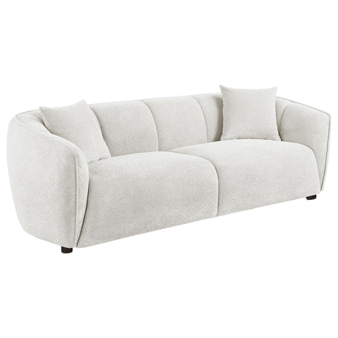 Dayes 3-piece Fabric Upholstered Sofa Set Sand