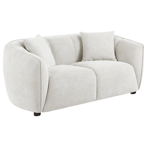 Dayes Fabric Upholstered Loveseat Sand