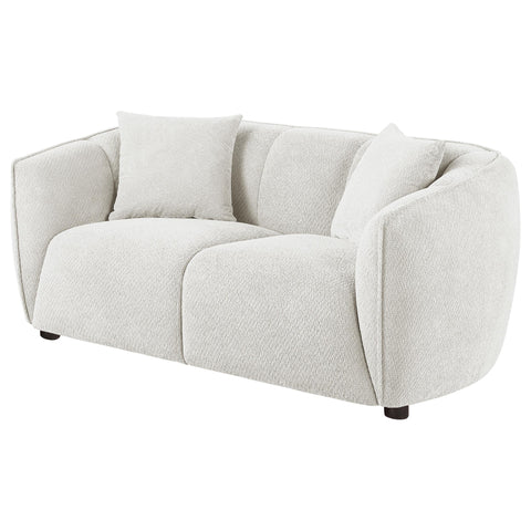 Dayes Fabric Upholstered Loveseat Sand