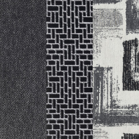 Biloxi Upholstered Sleeper Sectional Chaise Sofa Dark GreyDark Grey