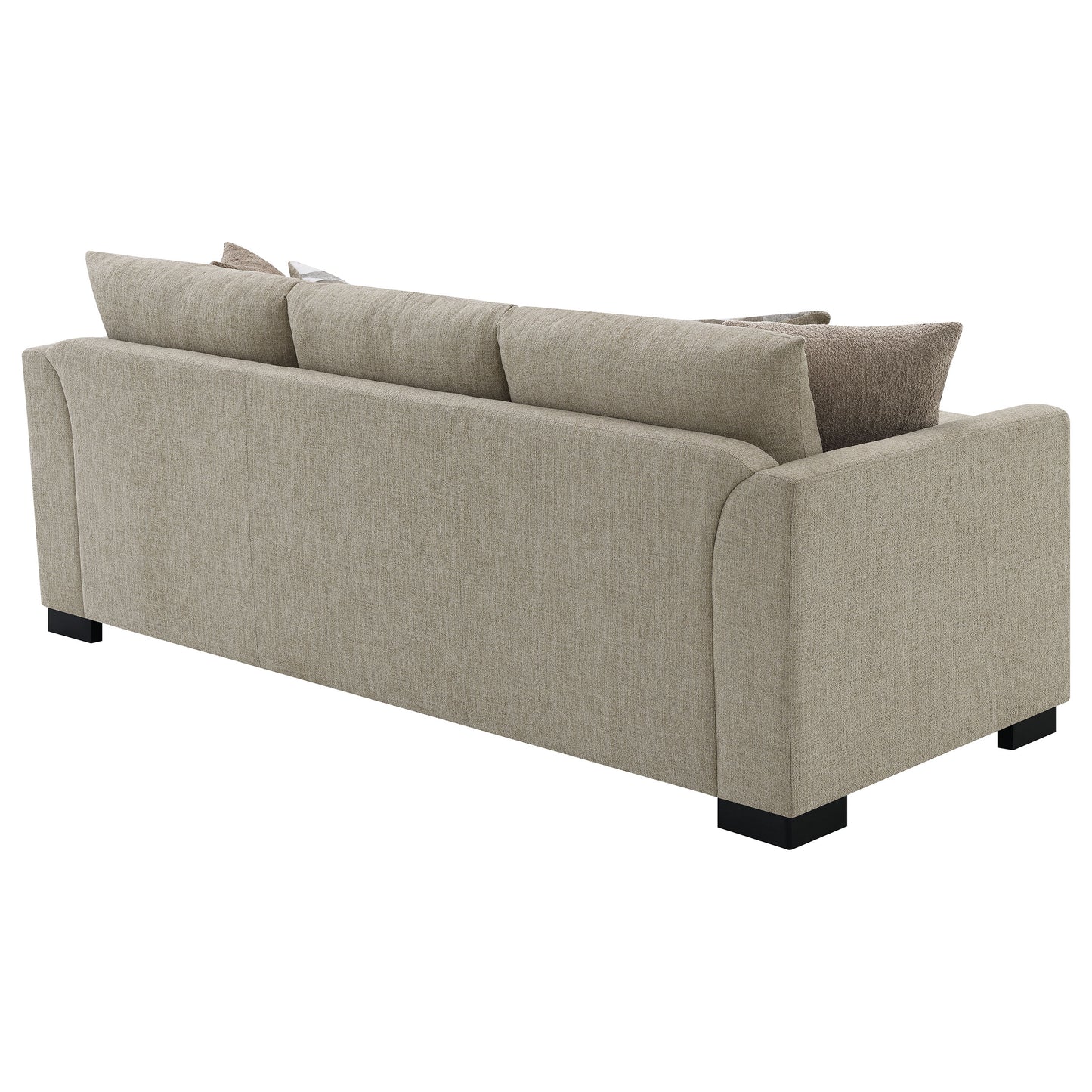 deanna upholstered sleeper sectional chaise sofa camel