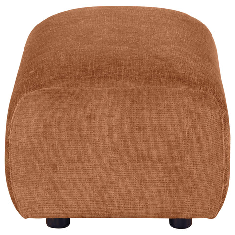Elysia 4-piece Chenille Upholstered Sofa Set Burnt Orange