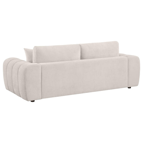Elysia 4-piece Chenille Upholstered Sofa Set Ivory