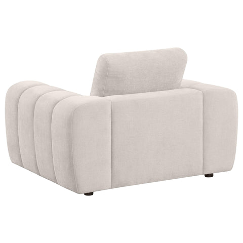 Elysia 4-piece Chenille Upholstered Sofa Set Ivory