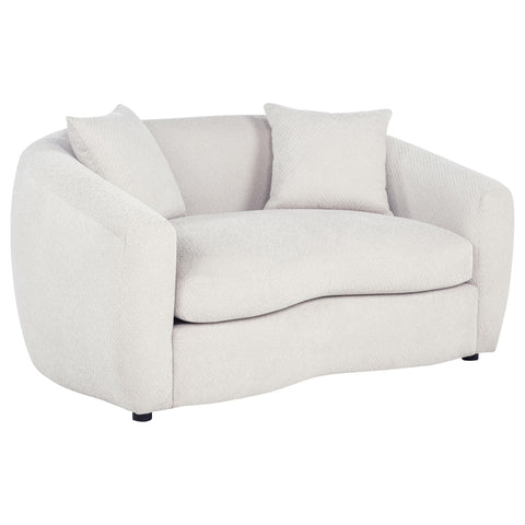 Atlantic 2-piece Fabric Upholstered Sofa Set Sand