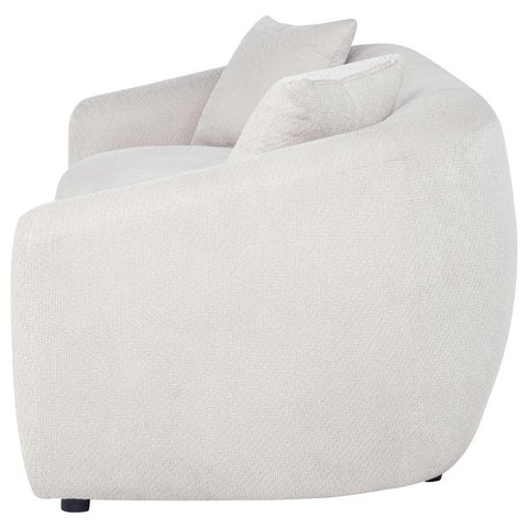 Atlantic Fabric Upholstered Sofa Sand