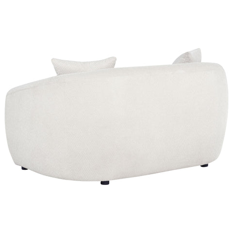 Atlantic Fabric Upholstered Loveseat Sand