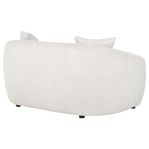Atlantic Fabric Upholstered Loveseat Sand