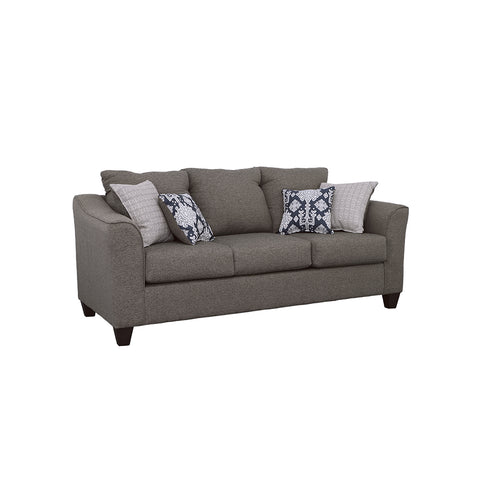 Howie Upholstered Flared Arm Sofa Charcoal GreyCharcoal Grey