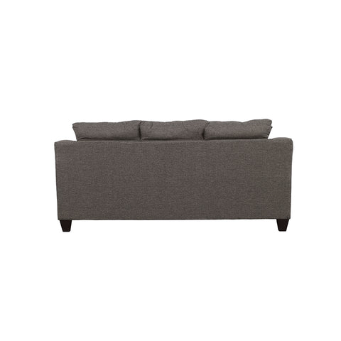 Howie Upholstered Flared Arm Sofa Charcoal GreyCharcoal Grey
