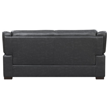Hayes Upholstered Padded Arm Sofa GreyGrey