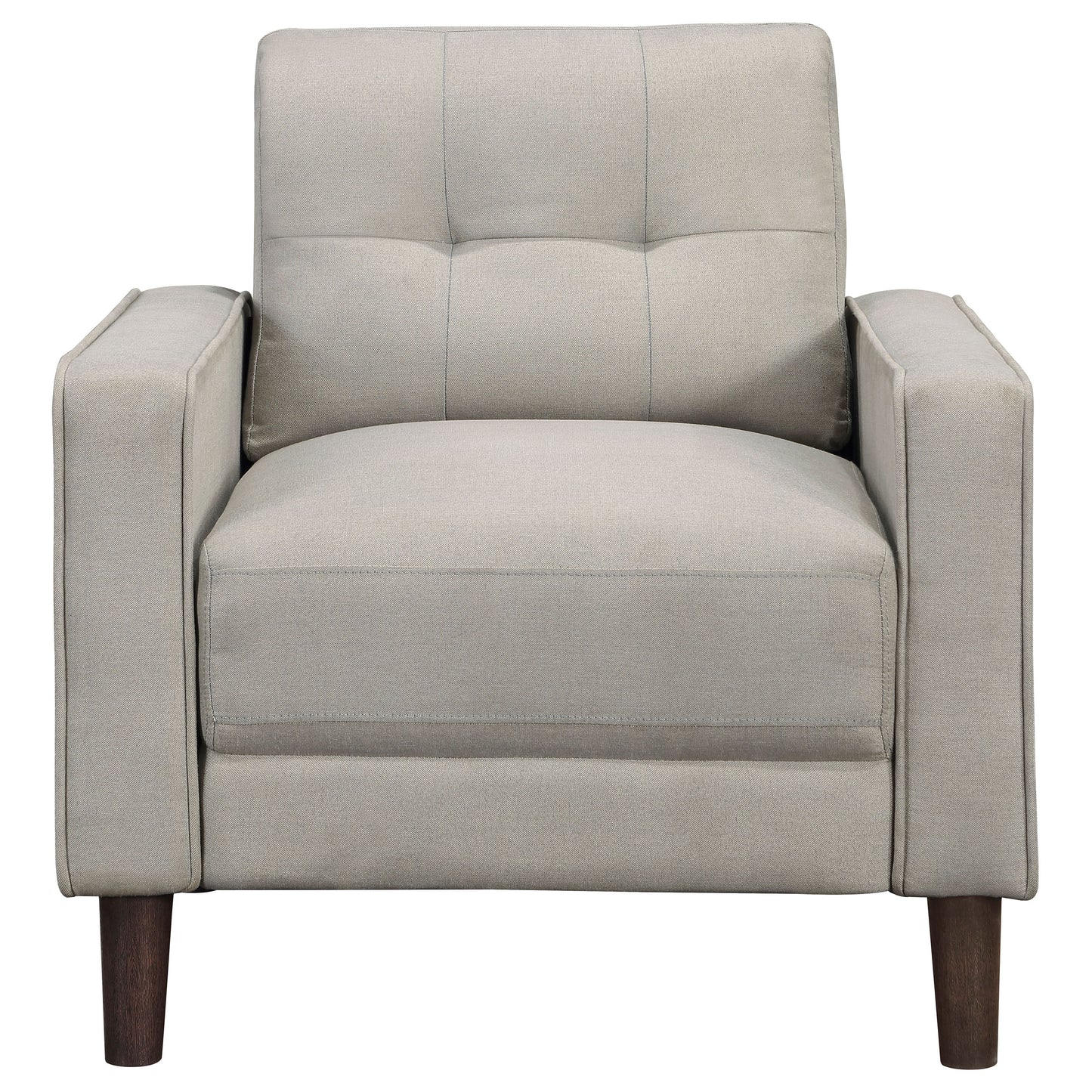 loannis upholstered track arm tufted accent chair beigebeige