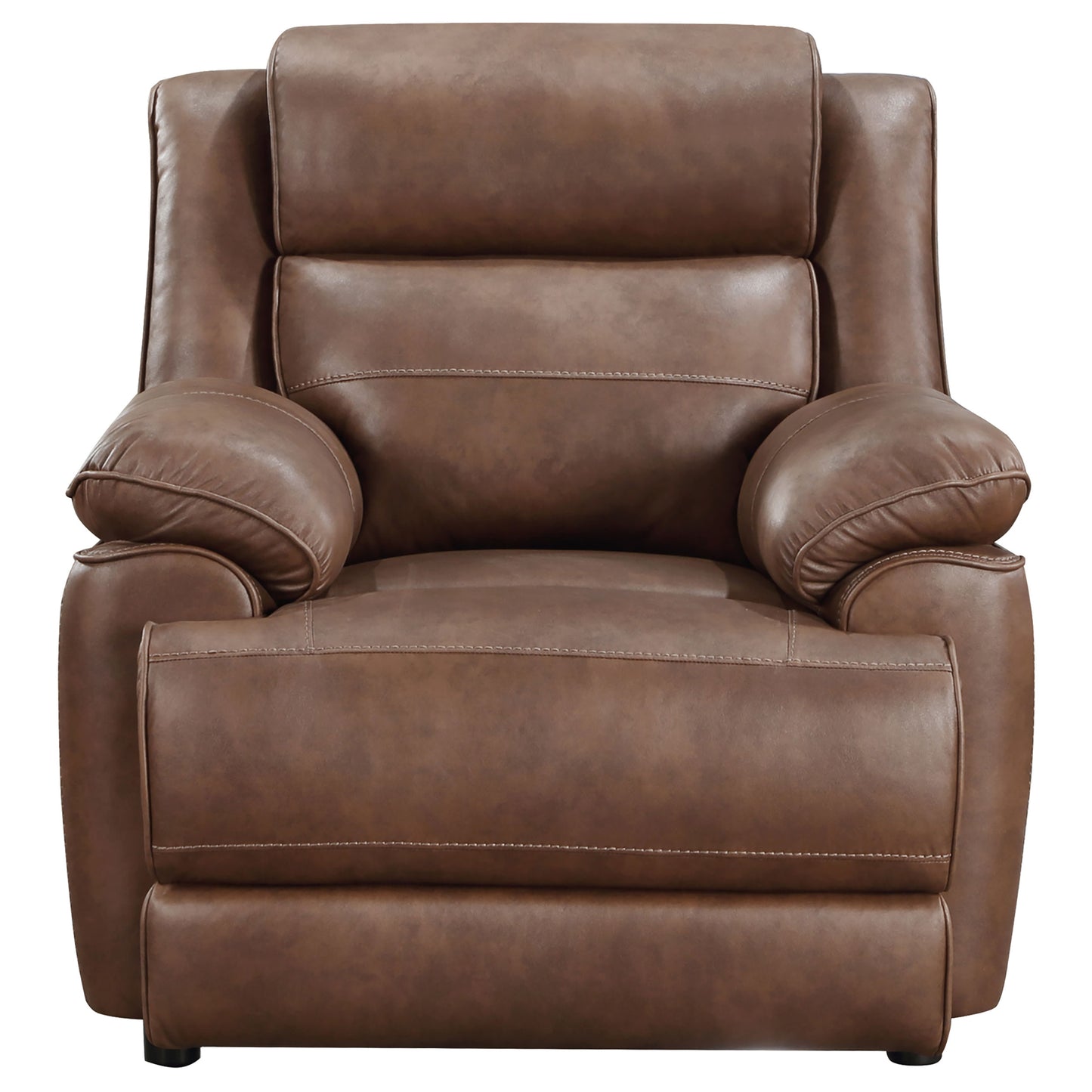 elk upholstered padded arm accent chair dark brown