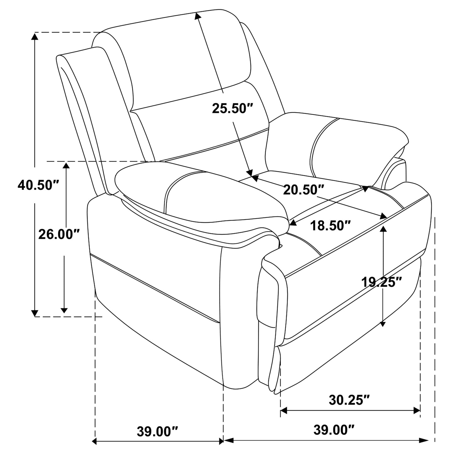 elk upholstered padded arm accent chair dark brown