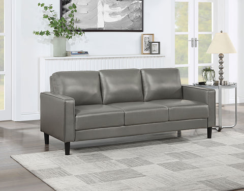 Calloway Upholstered Track Arm Sofa GreyGrey