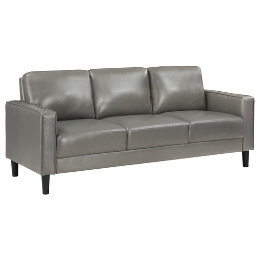 Calloway Upholstered Track Arm Sofa GreyGrey