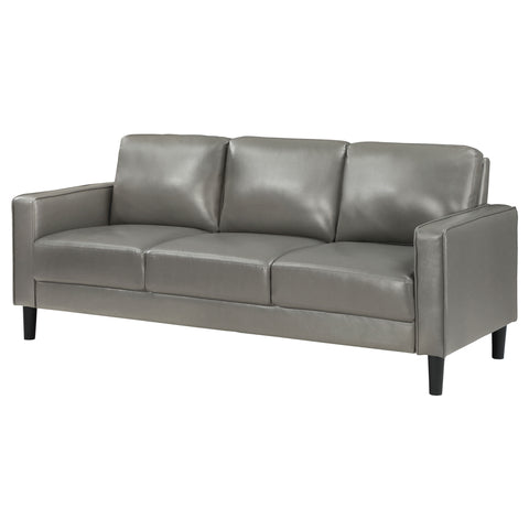 Calloway Upholstered Track Arm Sofa GreyGrey