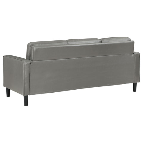 Calloway Upholstered Track Arm Sofa GreyGrey
