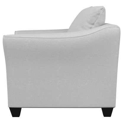 Howie Upholstered Flared Arm Accent Chair SandSand