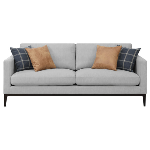 Stark Upholstered Track Arm Sofa Light GreyLight Grey