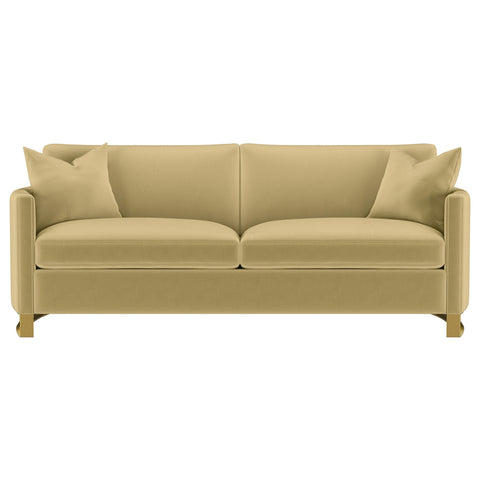 Raleigh 2-piece Velvet Upholstered Sofa Set Camel