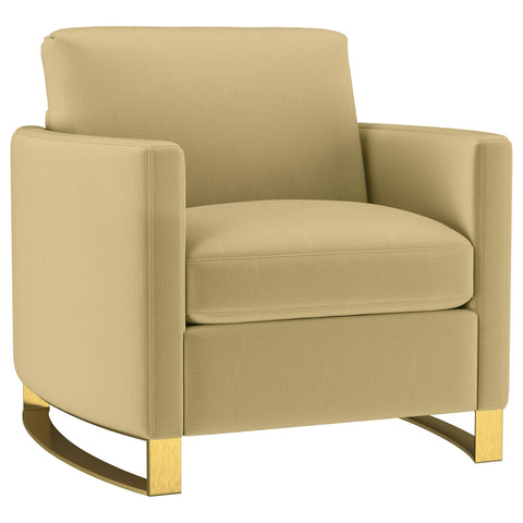 Raleigh 3-piece Velvet Upholstered Sofa Set Camel