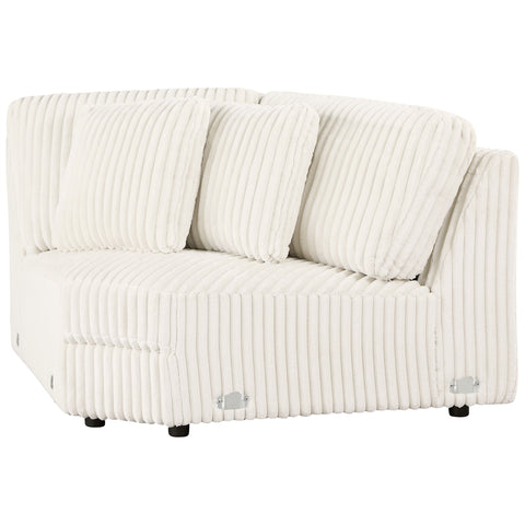 Leorio Upholstered Wedge Ivory